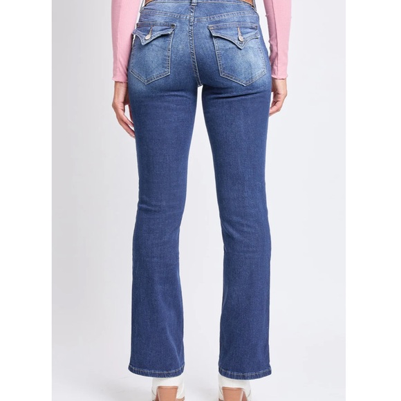 YMI Jeans Flap Pocket Bootcut Jeans 36 - Picture 1 of 14